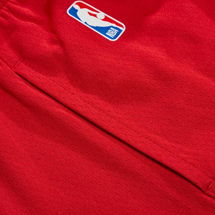 Nike X NBA Youth Toronto Raptors Простые базовые быстросохнущие повседневные шорты с эластичной резинкой на талии Детские шорты красного цвета 3Z2B7BCQL-RAP