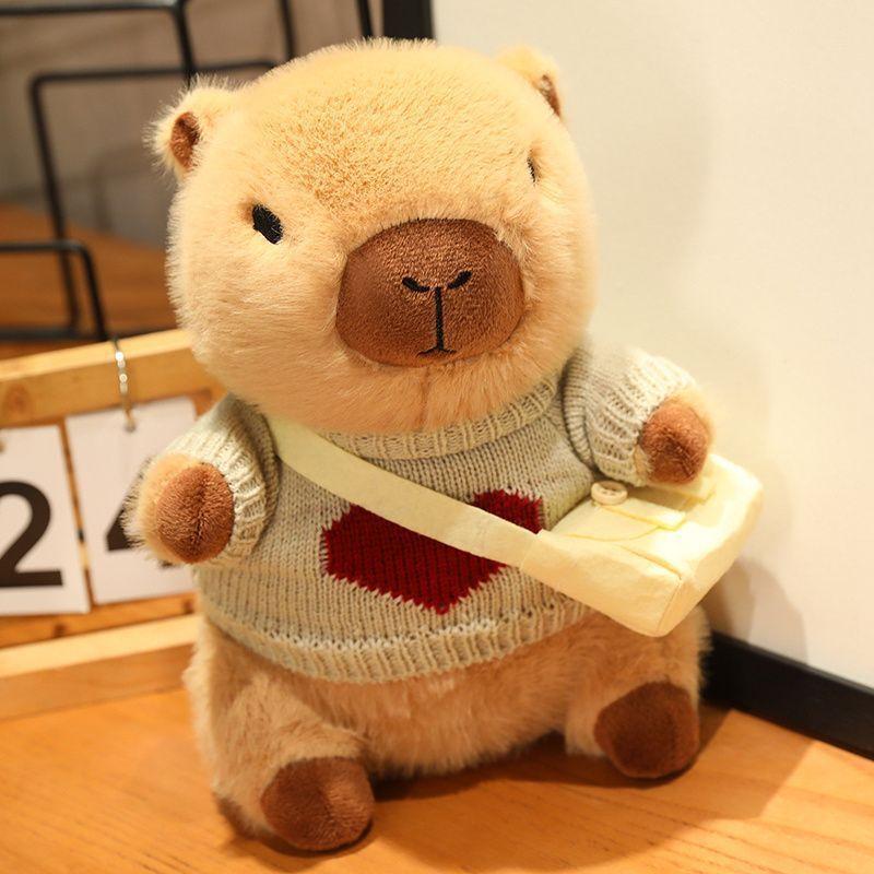 Популярная плюшевая кукла Kapi Bala Doll, одетая в капибару, милая кукла, подарок на тряпичную куклу