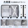 Suitcase Carry Case Carry Bag Shockproof Large Capacity Large Ultra Light Quiet Brake Function Double Casters USB Port Cup Holder Hidden Hook 360