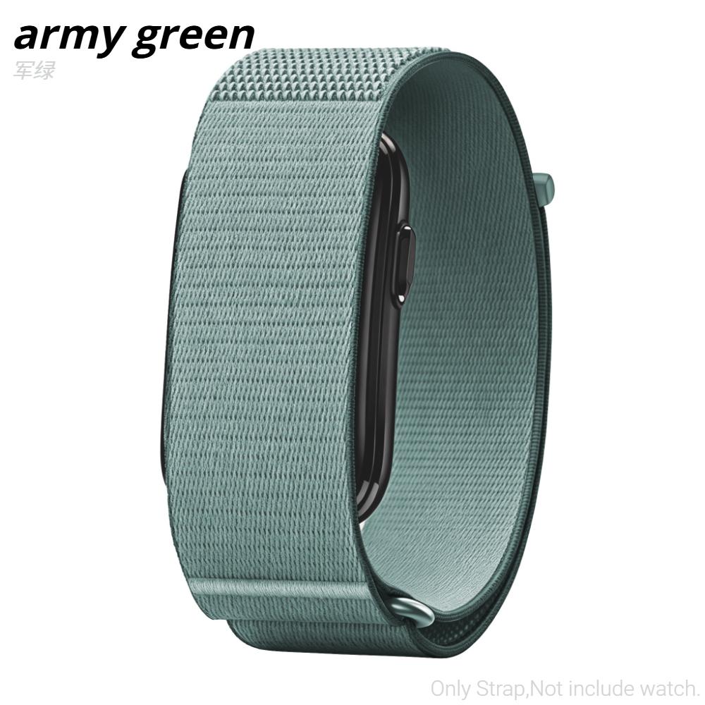 Soft Loop Nylon Woven Sport Strap for Garmin CIRQA Smart Band Fitness Adjustable Lightweight Breathable Wristband Arm band Accessories