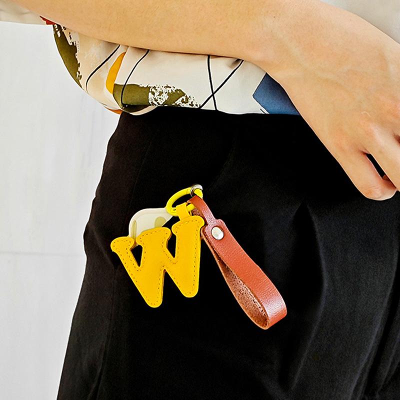 Женский модный брелок, брелки с английскими буквами, подвески из искусственной кожи, подарки для девочек, сумки, украшения