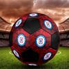 Футбольный мяч Cruz Azul, размер 5, машинная сшивка, ПВХ, прочный и с высоким отскоком, подходит для всех возрастов, фанатская атрибутика, для матчей и использования на улице.