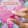 Monopoly: Barbie Edition Board Game, Ages 8+, 2-6 Players, Fun Family Game for Kids and Adults, Includes 6 Barbie-Themed Pink Zinc Tokens, Kids Gift