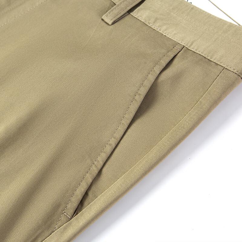 MONTAGUT Men's Ice-Cool Silk Blend Straight Fit Casual Pants