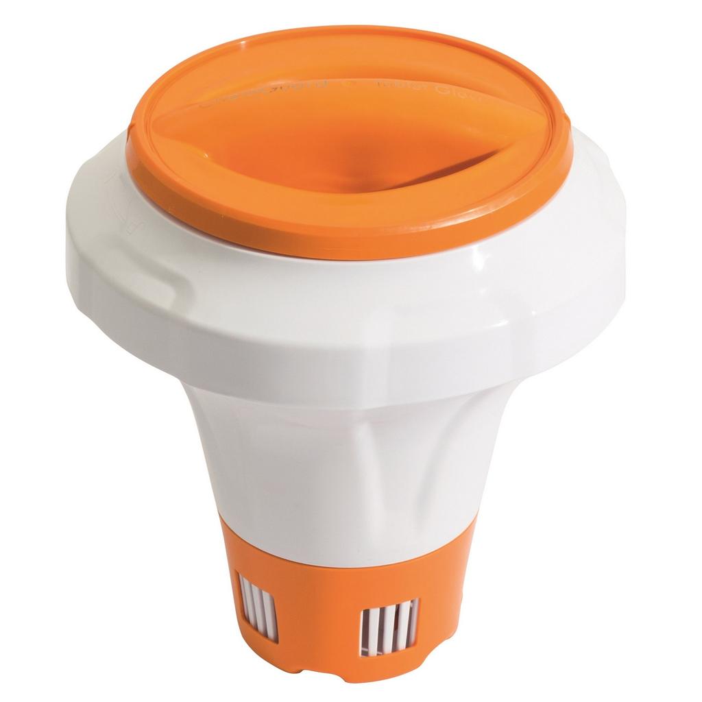 Large Float, Bestway 58474 Pool Chemical Dispenser Orange