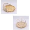 Food Tent Mesh Anti-deform Bamboo Woven Eco-friendly Portable Dishes Cover Kitchen Supplies