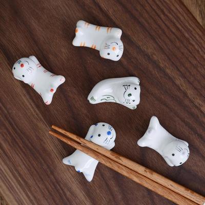 Nekomiko Керамическая подставка для ложки, подставка для палочек для еды, набор из 5 штук