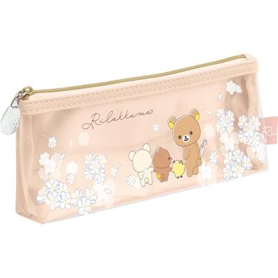 Пенал Rilakkuma Then Sunny Pen Pouch PT18001 San-X "Дождливый день, День" В80×Ш200×Г35мм