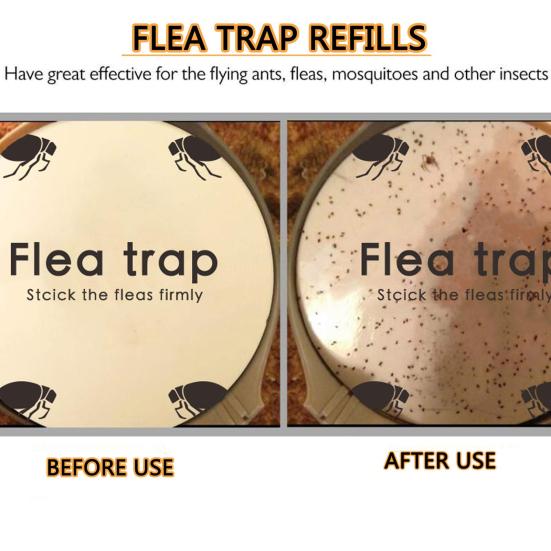Безопасные ловушки для приманок от блох, долговечные, экологически чистые