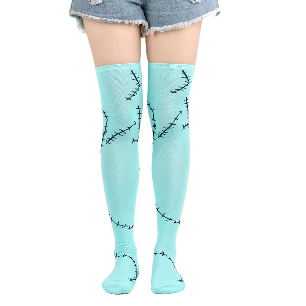 Рождественский кошмар Длинные перчатки и носки Косплей костюм - Дизайн Салли со швами