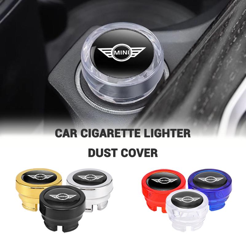 VCX16 Car Cigarette Lighter Cover Button Protective Case Anti Dust Cap For BMW Mini Cooper R50 R53 R55 R56 R60 R61 F54 F55 F56 F60