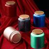 Small Round Kitchen Canisters Empty Tinplate Tea Storage Containers Mini Portable Cookie Candy Box Tea Packagings Box