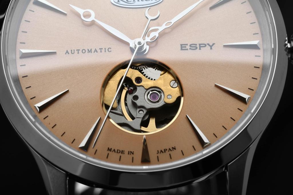 Механические автоматические часы ESPY Dress Open Heart Ограниченная серия из 99 экземпляров Серые [KENTEX] E660M-03 Мужские