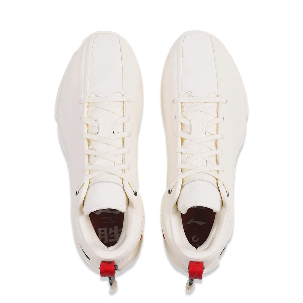 Мужские кроссовки Li-Ning Yushuai 20 Баскетбольные кроссовки Мужские низкие цвета слоновой кости