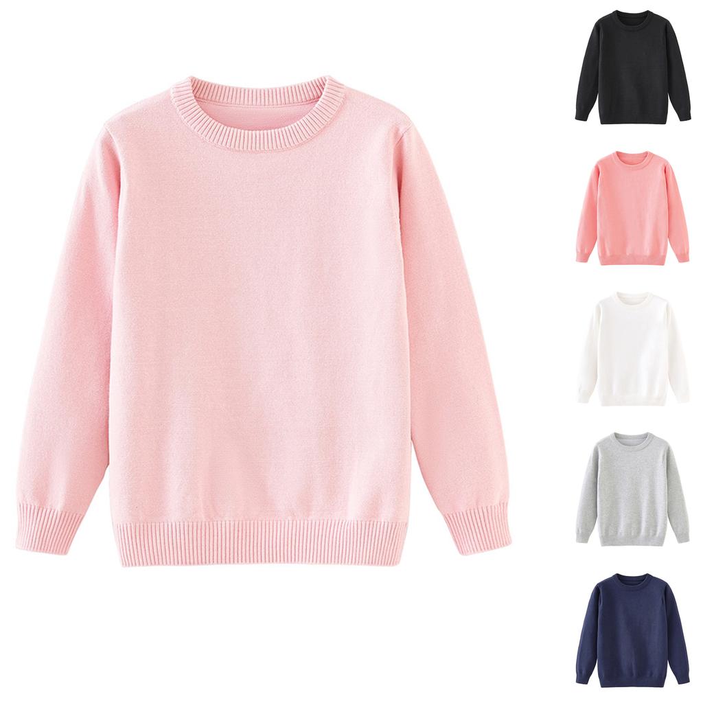 Children's Fashion Casual Cardigan Knitted Long Sleeve Top