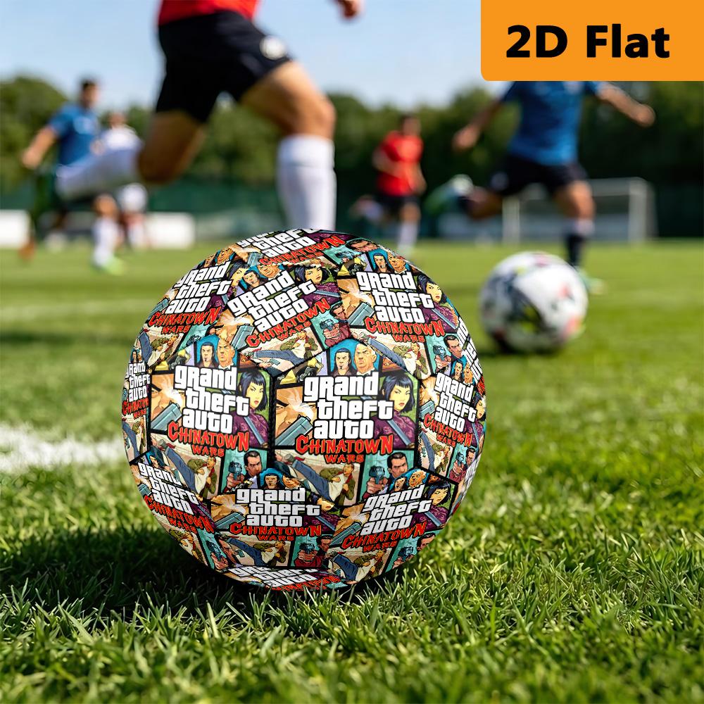 Urban Chaos Crime Soccer Ball Suitable for both training and competition Wear-resistant and slip-resistant High elasticity No. 5 football