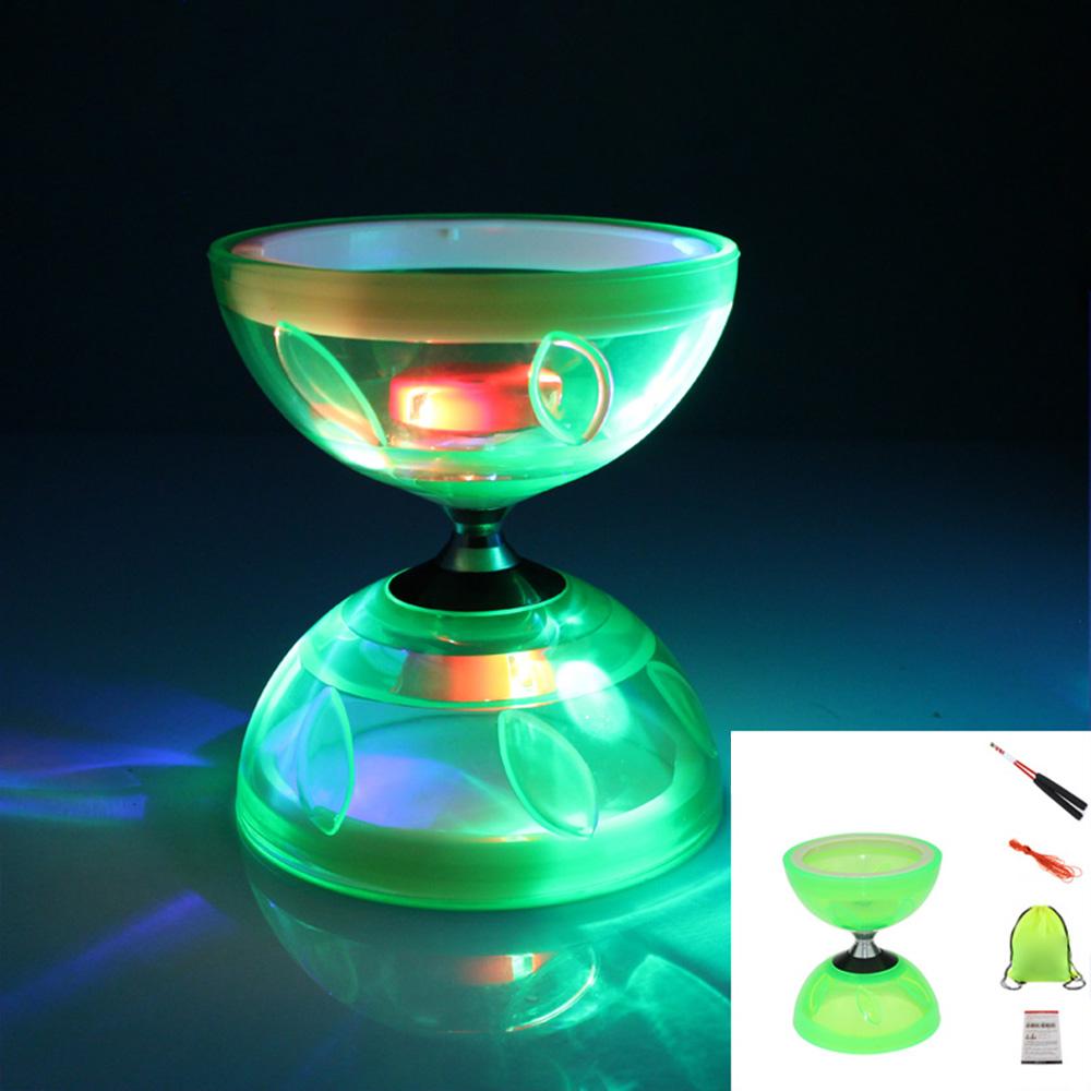 Кожаное китайское йо-йо, мягкая игрушка Diabolo, бодибилдинг, китайское Diabolo Child