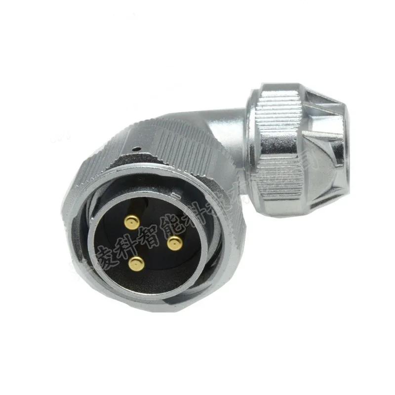 WEIPU WY28 TU Angle Male Plug 2 3 4 7 8 9 10 12 16 17 20 24 26Pin Waterproof Connector Charge AC Power Adapter M28 Large Current