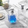 Hand Sanitizer Bottle Shampoo Bottle Shower Gel Bottle Bathroom Accessories Soap Dispenser 320ML Transparent Glass Lotion Bottle