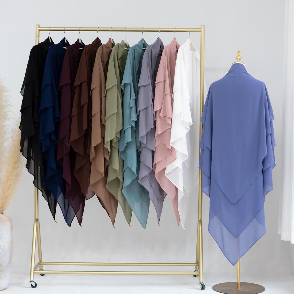 Лория Однотонный Платок, Ближневосточный Дубайский Турецкий Стиль HJ909