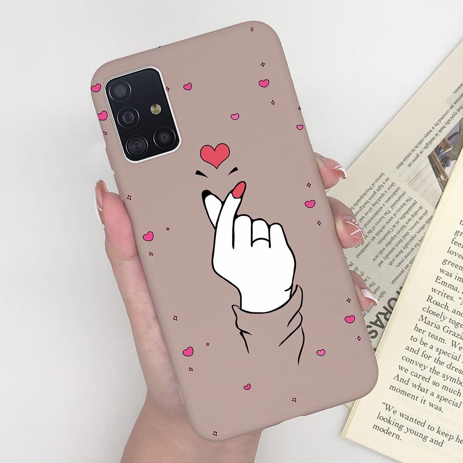 Чехол-бампер для Samsung Galaxy A51, мягкий силиконовый TPU, чехол для телефона для Samsung A31 A71 A515 A515F A 71 51 31 Coque Funda Capa