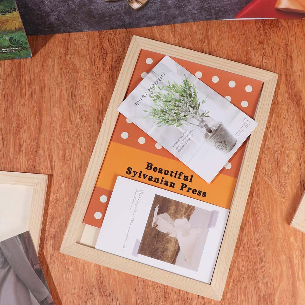 Настольное украшение Деревянные держатели для фотографий Подставка для арт-пазла Рамка для фотокарточек Детский подарок