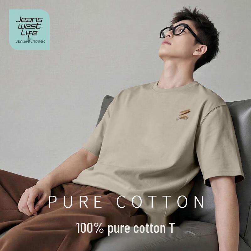 Мужская летняя футболка с принтом JEANSWEST LIFE