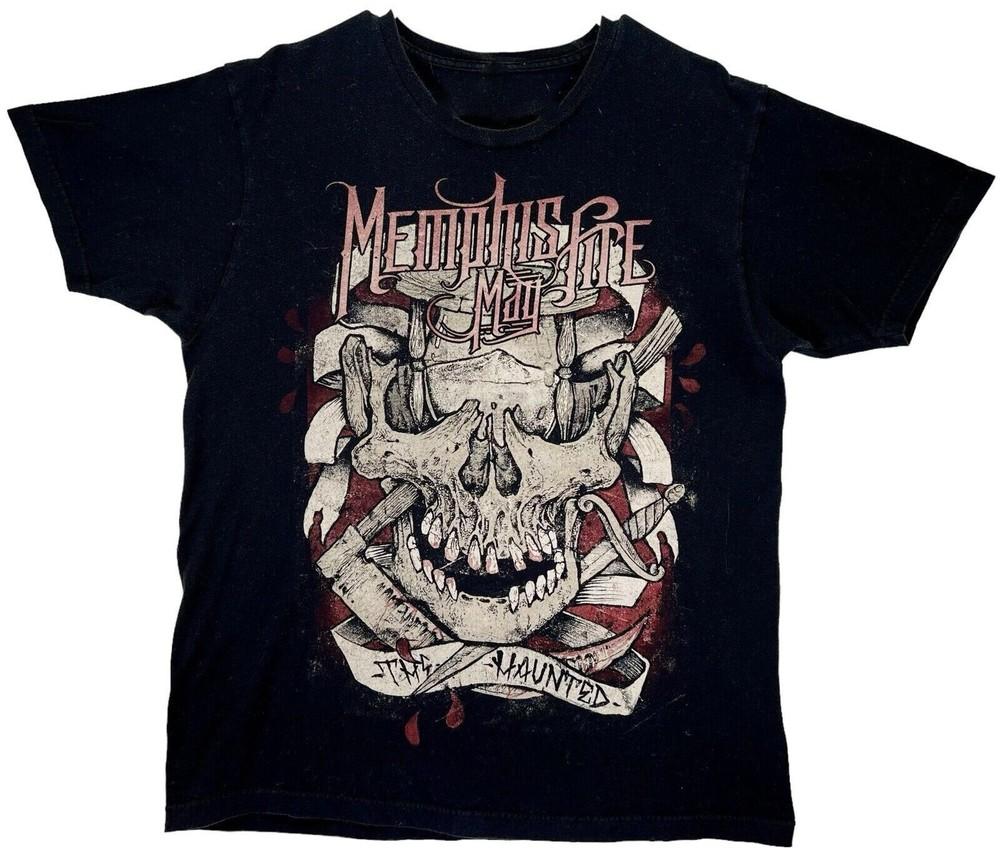 Vintage Memphis May Fire The Haunted Tshirt Unisex Tee S5Xl Unisex T-Shirt