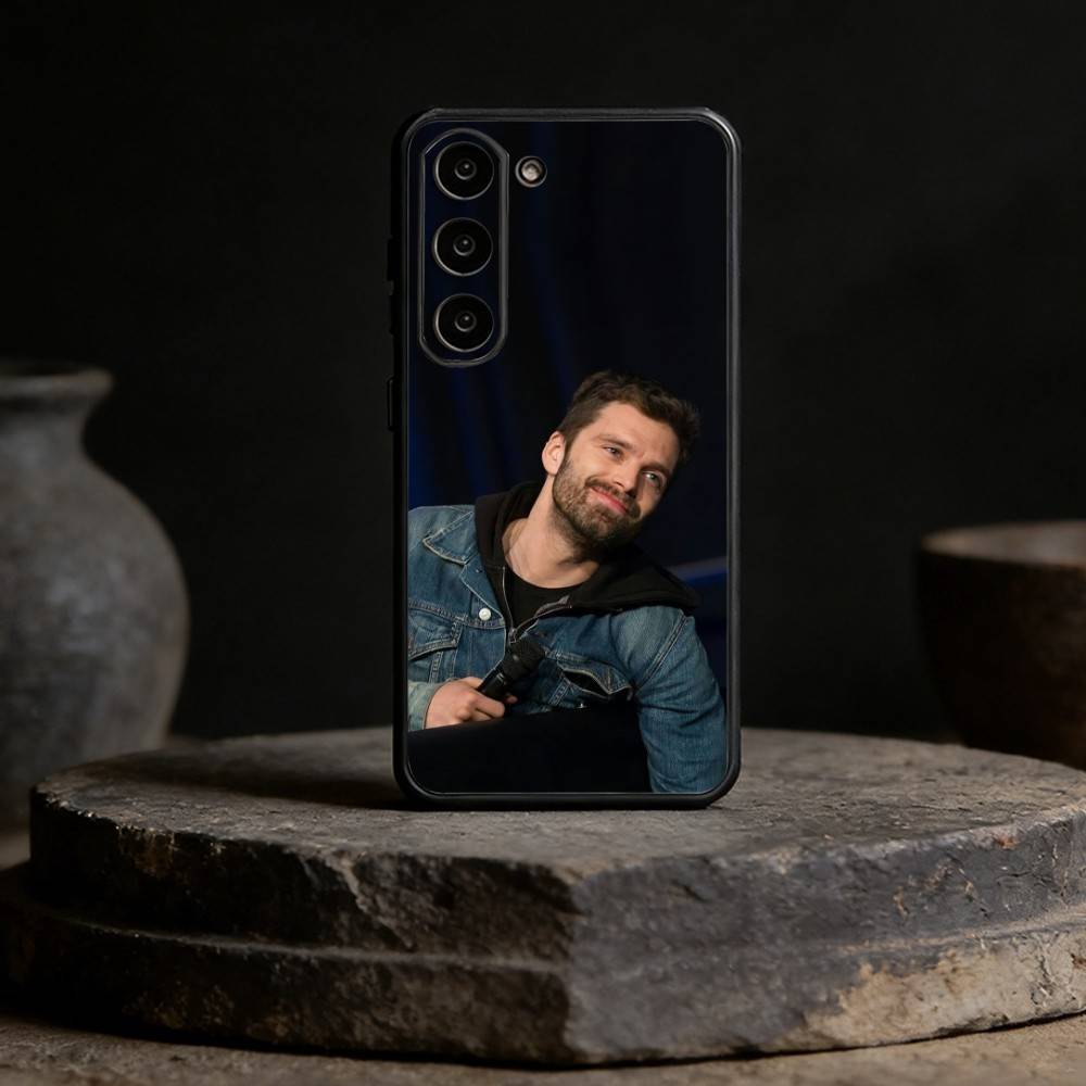 Чехол для телефона с актером С-Себастьяном Станом для Samsung Galaxy A91,80,73,72 ,71,53,52,32 ,31,22,21s,20, Мягкий черный чехол