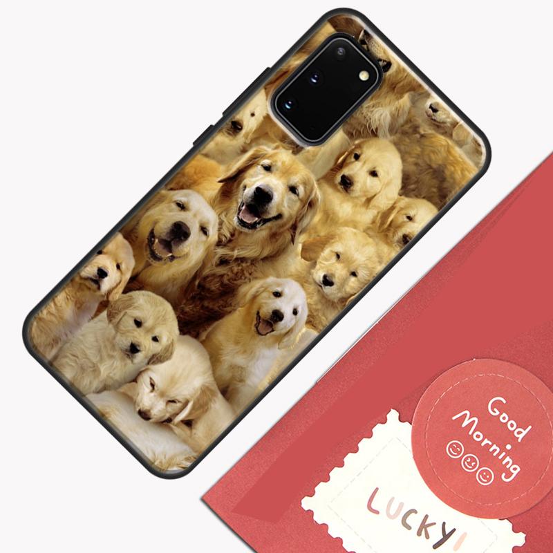 Golden Retriever Dog Phone Case For Samsung Galaxy S24 S26 Ultra S20 S21 S22 S23 S25 Plus S10 S25 FE Cover Shell