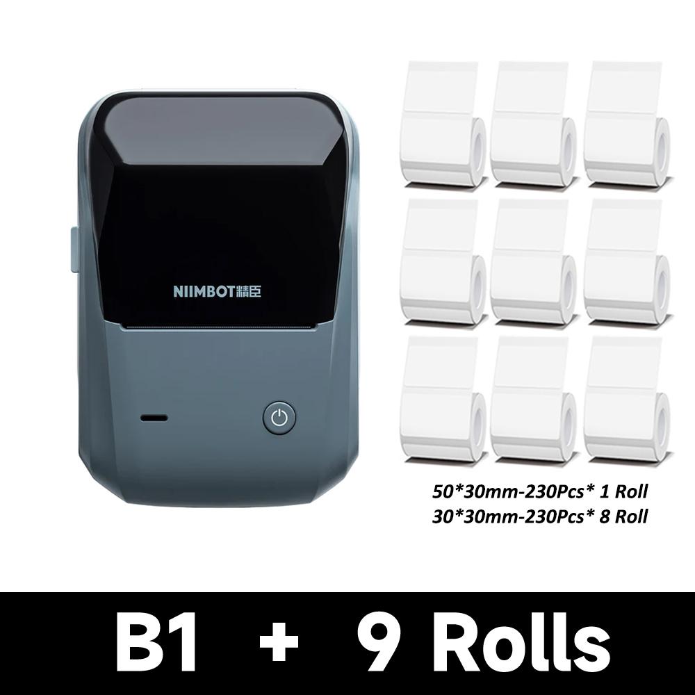 Niimbot B1 мини портативный термопринтер самоклеящаяся наклейка производитель этикеток карманный принтер этикетировочная машина Bluetooth Niimbot