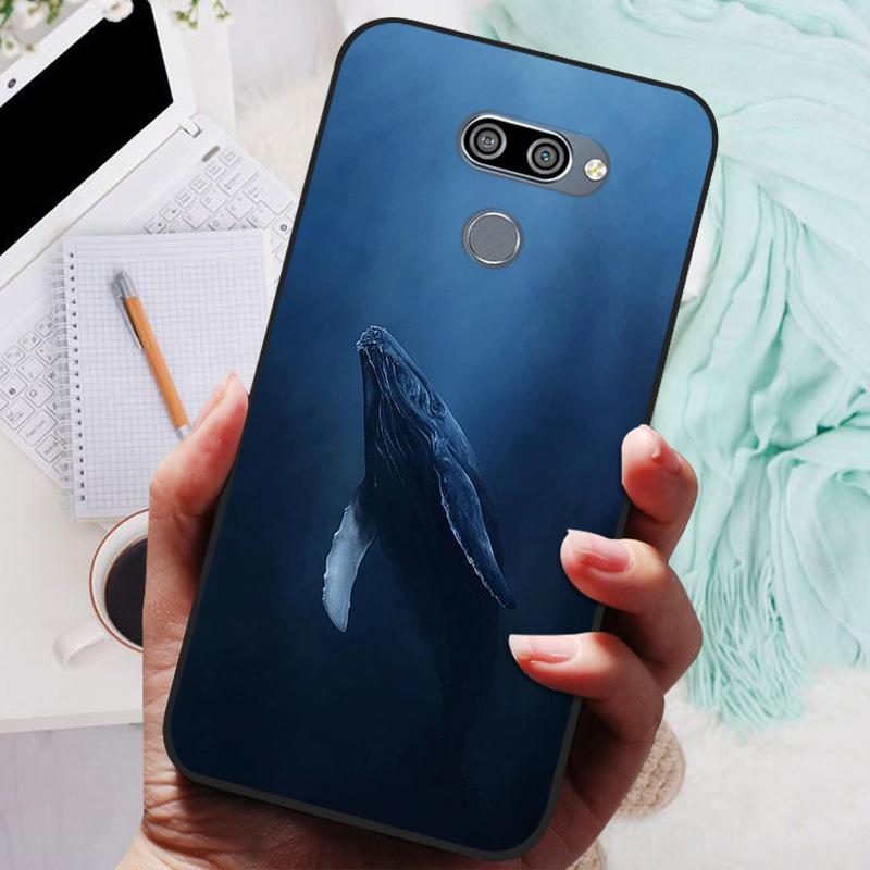 for LG K50 Q60 Case K 50 Soft TPU Silicone Phone Covers for LG Q60 LGK50 K 50 LGQ60 Case Bumper Q 60 Shockproof Coque Cover