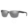 Солнцезащитные очки Armani Exchange Grey Mirrored Silver Square Unisex Ax4026s 8239z3 56