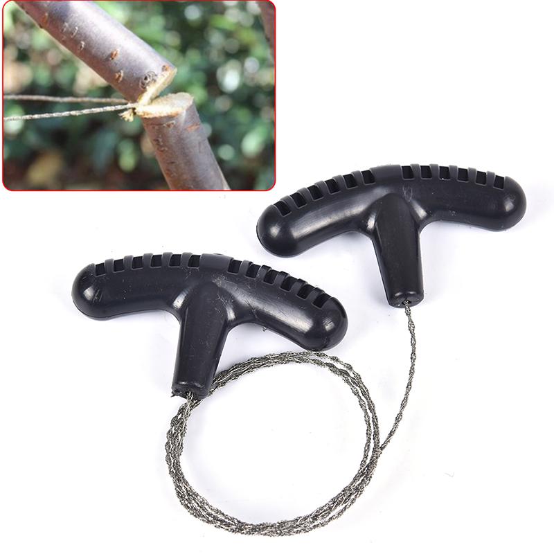 Camping Hiking Pocket Saw Wire Emergency Survive Tool Stainless Steel Wire Kits