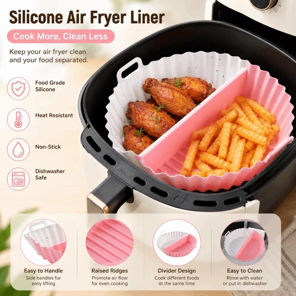 Creative Silicone Baking Tray Food Grade Non-Stick Basket Mat Microwave Use