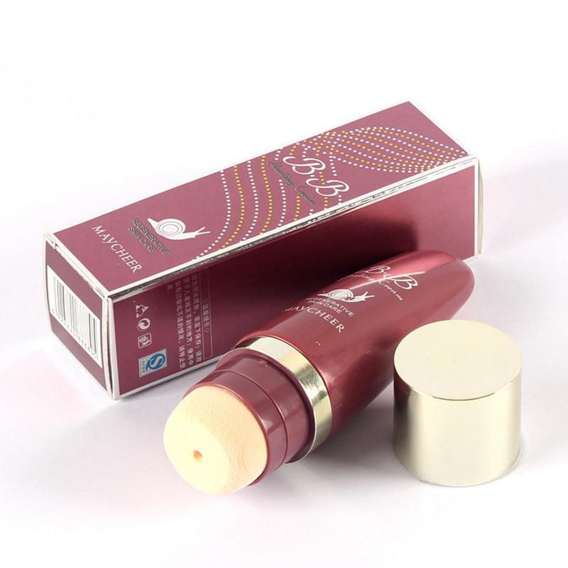 Woman Makeup Snail Essence Multi Effect BB Cream Foundation Oil-control Base Face Liquid Foundation Cream
