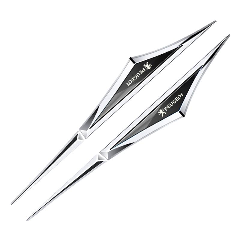 2026 Горячая Автомобильная Наклейка Буквенный Эмблема Авто Наклейка на Крыло Лезвие Защитные Наклейки на Кузов Для Peugeot 407 508 2008 5008 307 308 3008 20