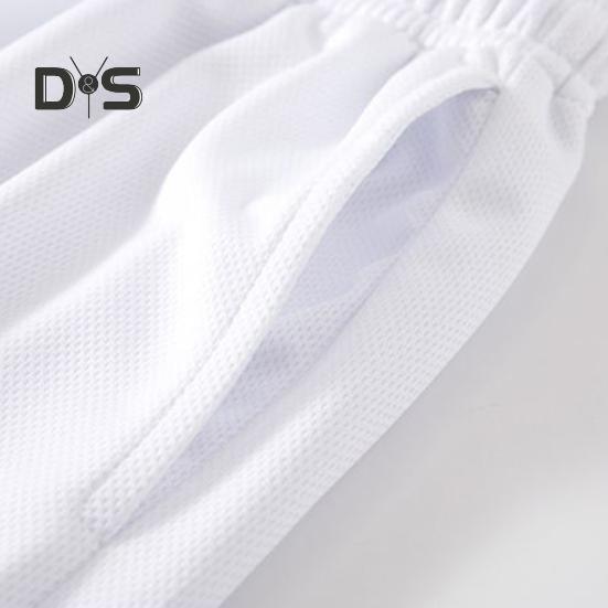 Мужские летние шорты с эластичной талией, регулируемые спортивные шорты на шнурке с карманами, однотонные повседневные шорты с широкими штанинами