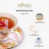AYNSLEY Cottage Garden Windsor Coffee Cup and Saucer