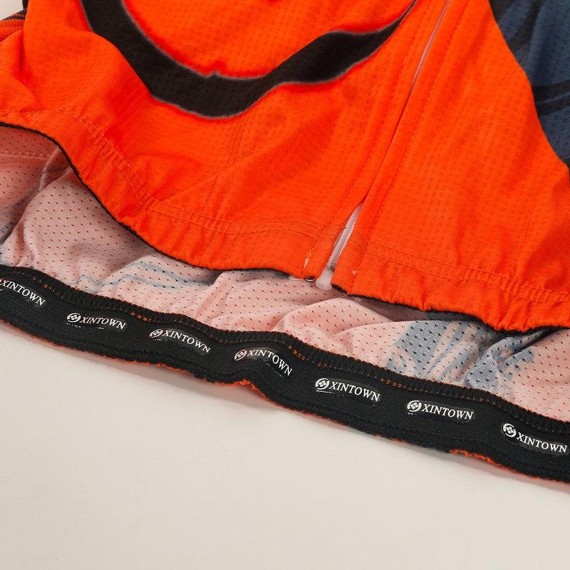 Мужские комплекты для езды на велосипеде с длинными рукавами, одежда для защиты от пота, костюмы с 3D набивкой, подушка для велоспорта, трикотажные изделия для велоспорта