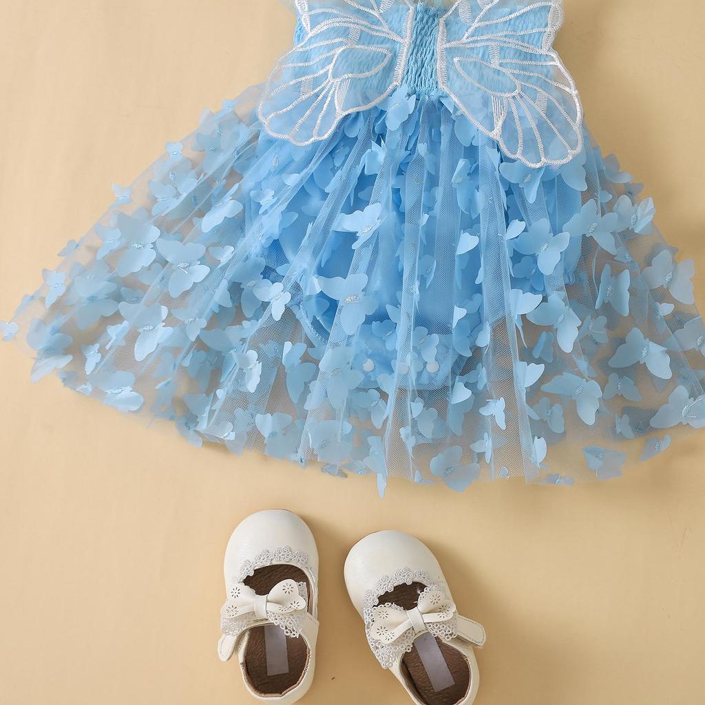 Комбинезон для новорожденных девочек, платье, 6 месяцев, 12 месяцев, 18 месяцев, 24 месяца, плиссированное платье трапециевидной формы из тюля и пэчворка без рукавов для вечеринки, От 0 до 24 месяцев