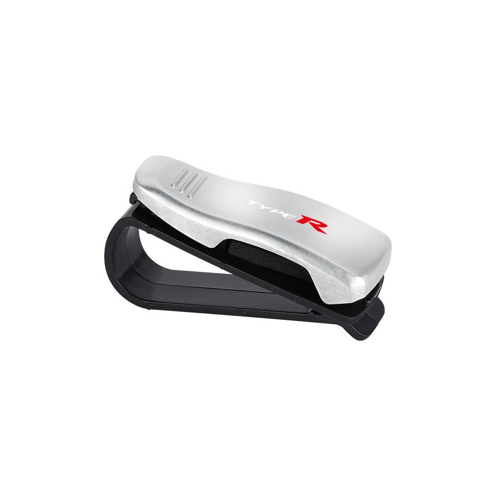 1pcs Auto Badge Glasses Clip Car Sun Visor Sunglasses Holder Card Ticket Stand For Honda Mugen Power BBP Civic Accord Odyssey City