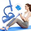 Multifunction Tension Rope 6-Tube Elastic Yoga Pedal Puller Resistance Band Tension Rope for Leg Stretching Slimming Training