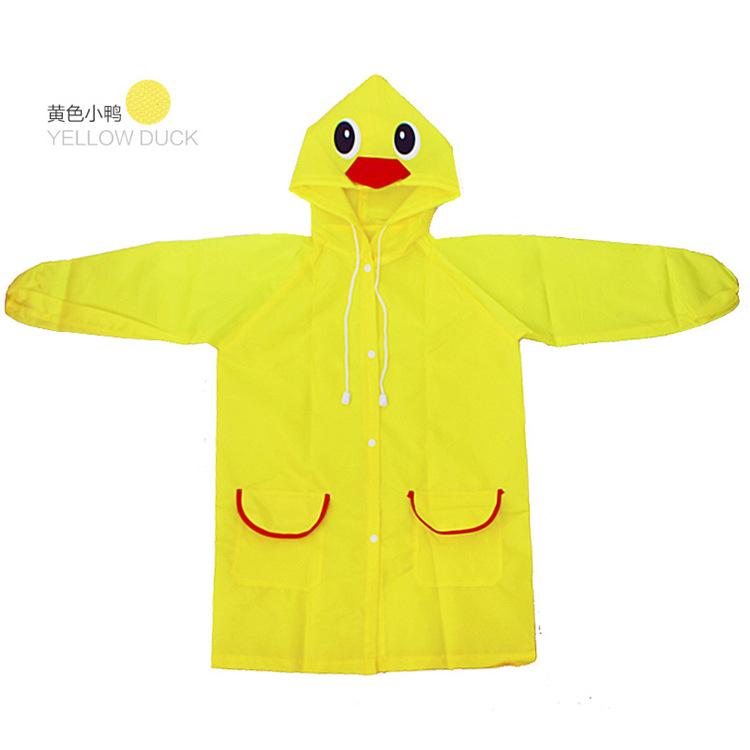 Creative Animal-shaped Children's Raincoats Cute Cartoon Student Poncho Baby Raincoat Fashion Simplicity Household Rain Gear New