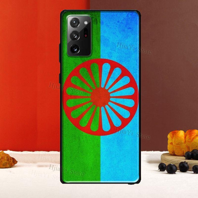 Чехол с флагом Gypsy Romani Roma для Samsung Galaxy S20 FE S22 S21 Ultra Note 20 Note 10 S8 S9 S10 Plus, чехол для телефона