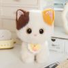 Плюшевая кошка Мягкая игрушка Милый котенок Кукла Подарок на день рождения Украшение для дома Коллекционная игрушка Для детей и взрослых