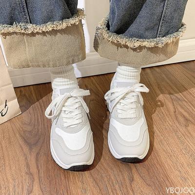 Женские осенние новые дышащие универсальные повседневные кроссовки для бега и спорта, простые, удобные, износостойкие