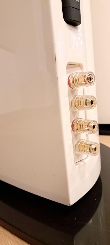 Acoustique Quality PASSION - Uncompromising Three-way Floorstanding Column / White Lacquer, Acoustique Quality