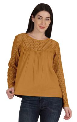 Кружевной топ в викторианском стиле для женщин с длинными рукавами, повседневная простая туника