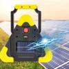 Solar Warning Light Roadside LED Work Light Flashing Light Triangle Warning Sign  Road Safety